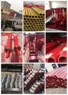 砼泵配件_批發(fā) 直無縫地泵管 混凝土輸送彎管 砼泵 