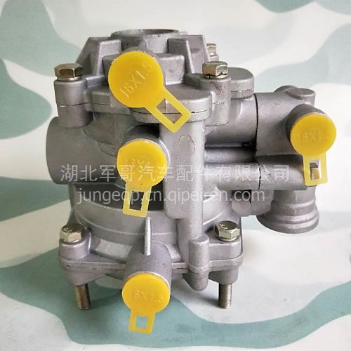 【東風天錦eq1120ga軍車運兵車配件 天錦掛車閥 掛車制動閥總成,掛車閥價格,圖片,配件廠家】