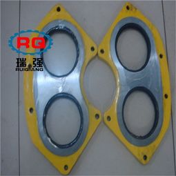 廠家直銷砂漿泵佳樂泵140眼鏡板等泵車配件——鹽山縣瑞強砼泵機械配件廠